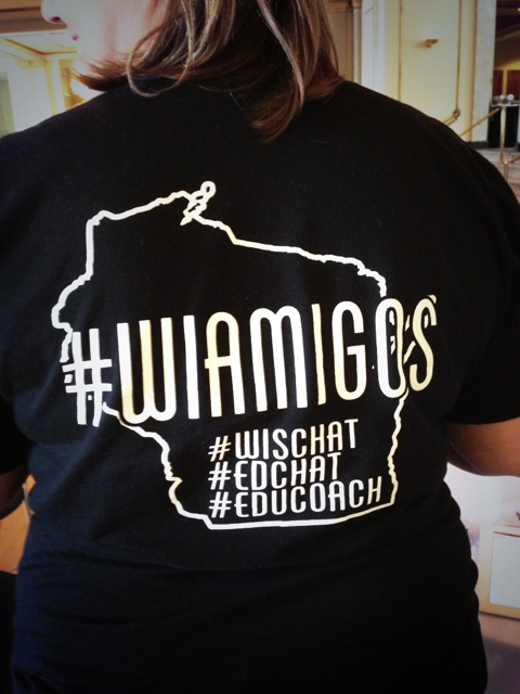 I found some #michED siritual brothers and sisters in the #WIAMIGOS group of Wisconsin educators. Groups that can transcend the digital connections to form real-world connections are some of the most powerful and productive.